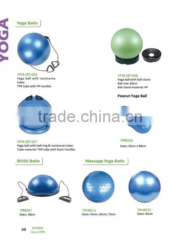 ZHENSHENG exercise stability ball with pump