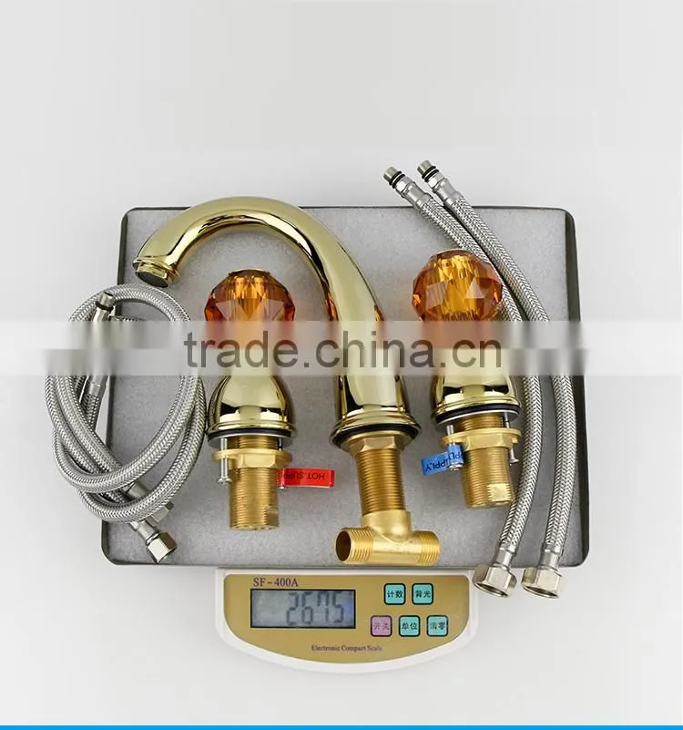 Antique Roman Gold Bathroom Faucet