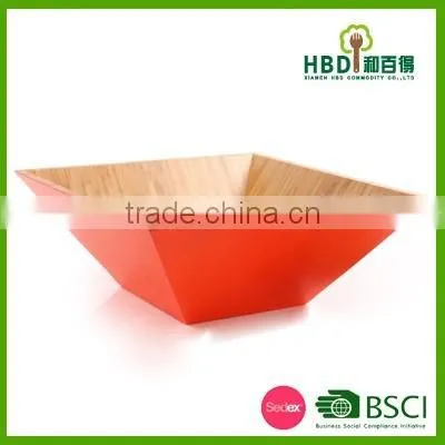 Orange color Salad bowl