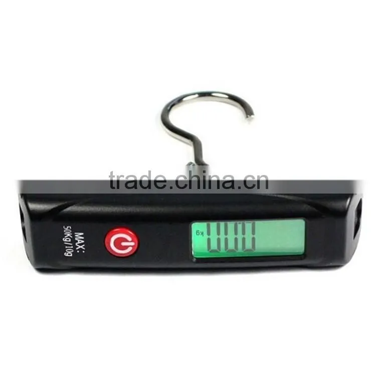 Wholesale alibaba 50kg x 10g digital hanging scale portable scale luggage scale