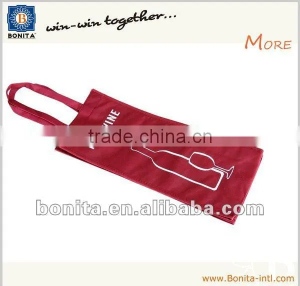 Promotion non woven wine bottle bag,gift bag,bottle pouch