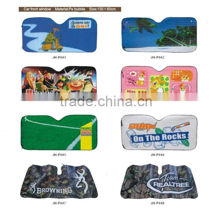 PE foam car sun shade