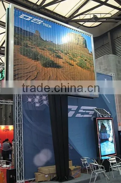outdoor advertising trivision billboard
