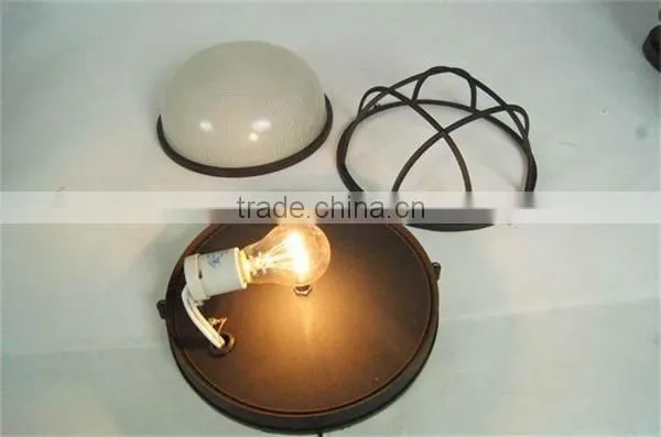 modern design small size outdoor art glass ceiling light (HS1107)