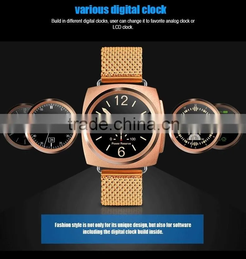 Original A11 1.22'' full round screen Heart Rate Smart Watch MTK2502 BT4.0 Smartwatch for smart phone Intelligent Watch