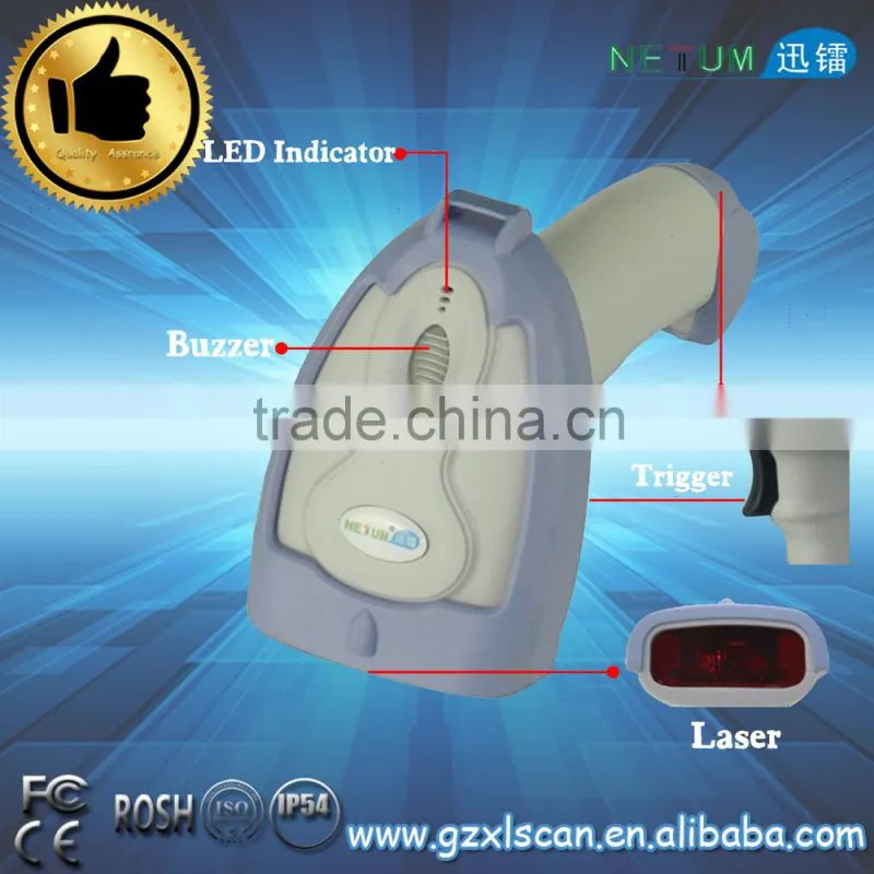 NT-2015 2016 hot China OEM/ODM manufacturer 1d handheld barcode scanner laser and fingerprint reader