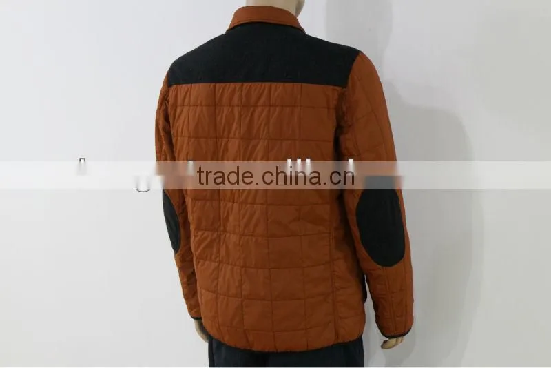 Men's Long Sleeve Orange Latest Fashion Jacket Antumn