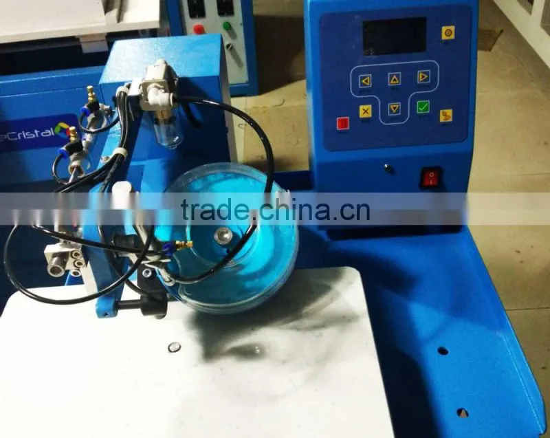 apparel machinery rhinestone hot fix machine with new panel Baofeng