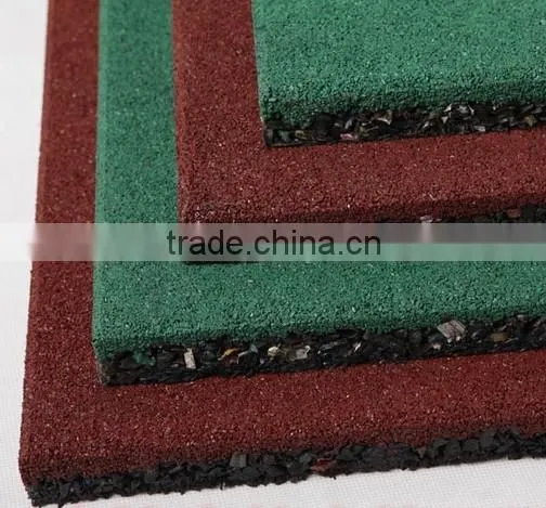 MAT-0663 Gym Rubber Flooring Tile