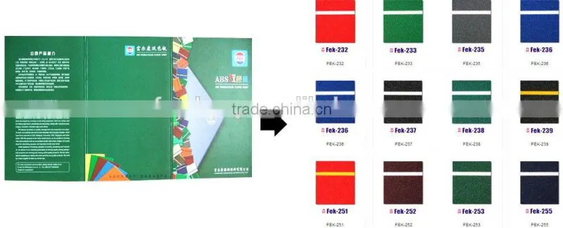 1.25mm laser engraving ABS color sheets