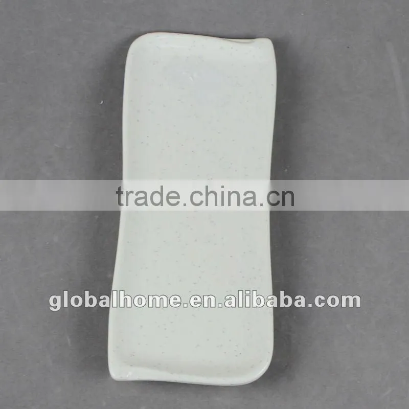 Black Melamine Anti-slip Tray