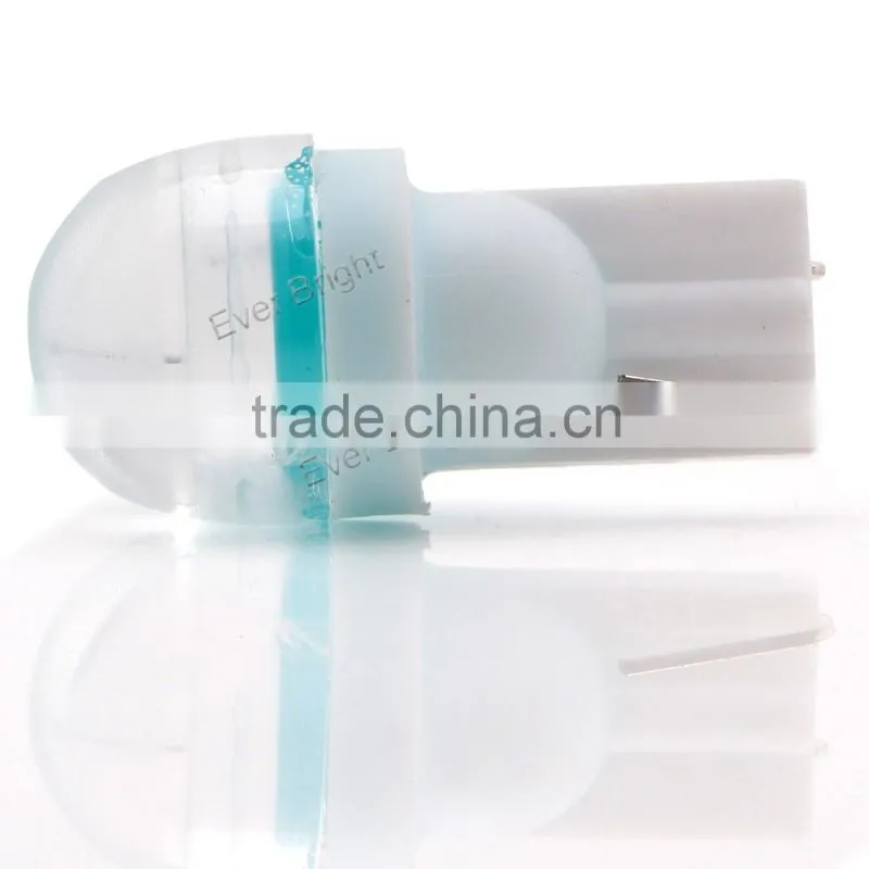 New 8000K everbright cars light led bulbs 1smd Grind sand T10 led light bulb