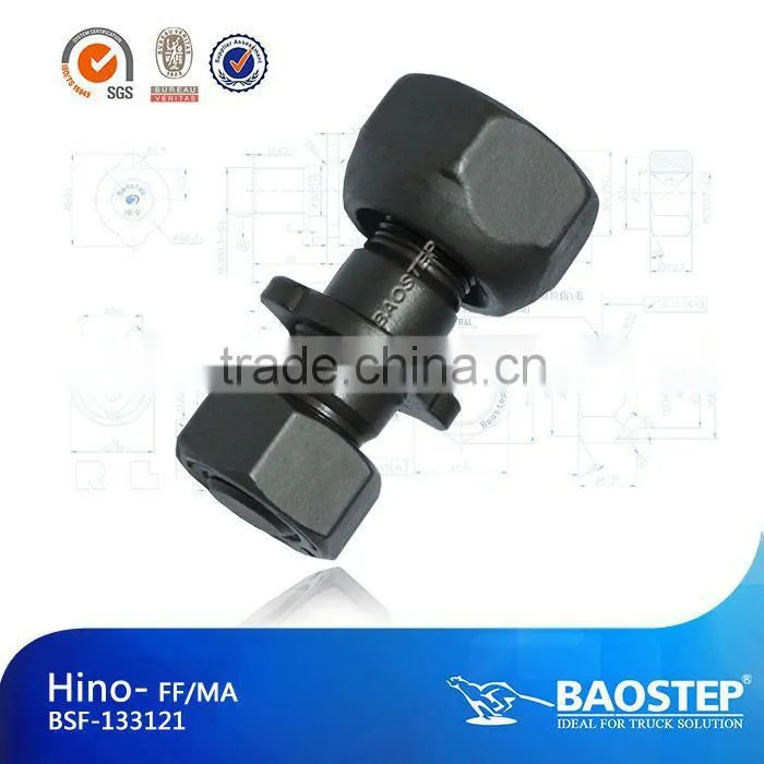 perno y tuerca de rueda for Hino-FF/MA Front