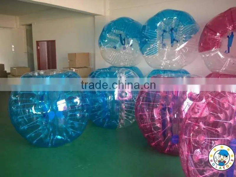 Hola color mix bubble ball/bubble soccer/bubble football for sale
