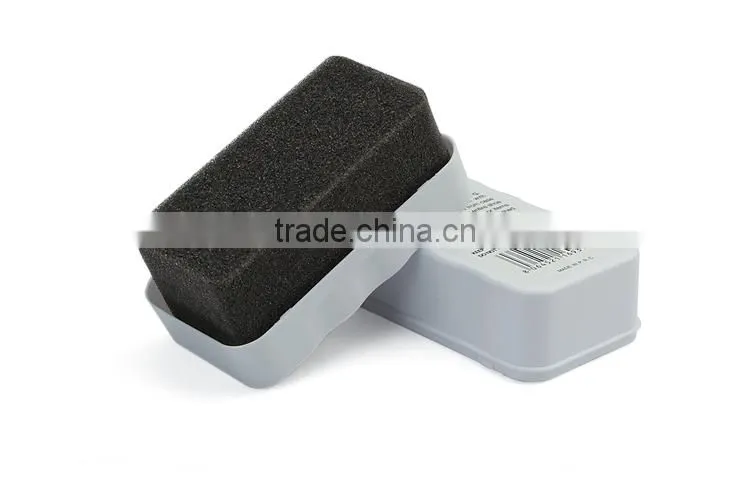 Single Face Quick Shine Instant Wax shoe shine sponge black