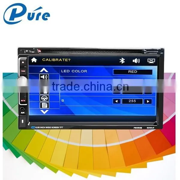 Car GPS DVD Player Car Radio DVD Audio Bluetooth Handsfree Music Player HD Touch Screen Player
