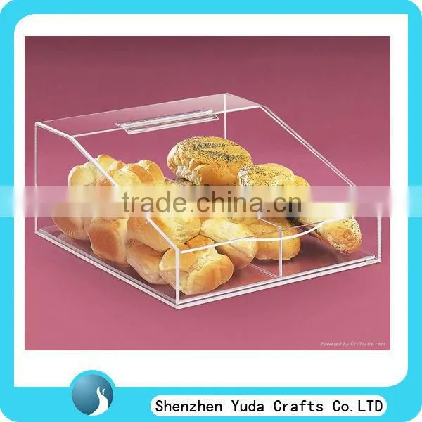 plexiglass bread box,acrylic bread cookie storage box