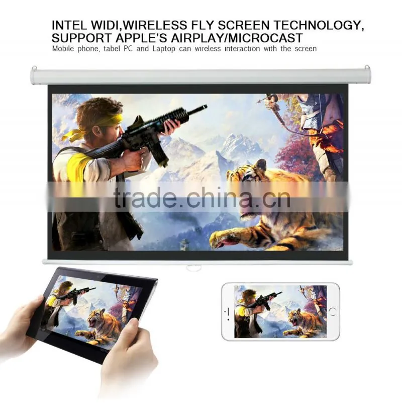 New the beam cheap movie and business 4200 lumens projectors 2016 for tv