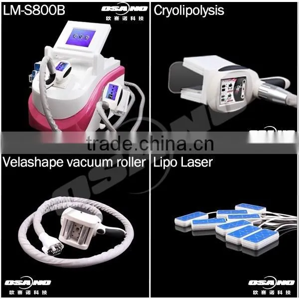 Lipo Laser Ultrasonic Cavitation RF +Cryo Beauty Slimming Machine