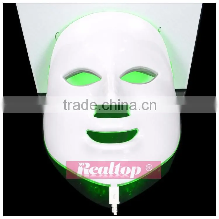 skin care mascara facial photodynamics pdt rejuvenation anti aging red yellow green blue led light therapy cosmetic facial mask