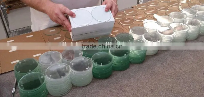 Wholesale Nice round shape crystal ornament for engraving