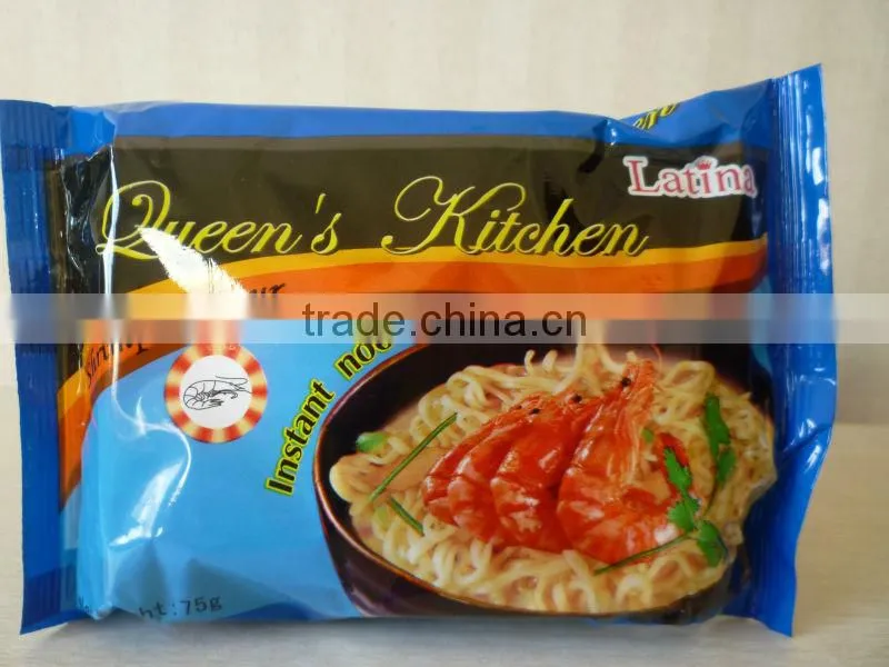 shrimp flavor instant noodle export