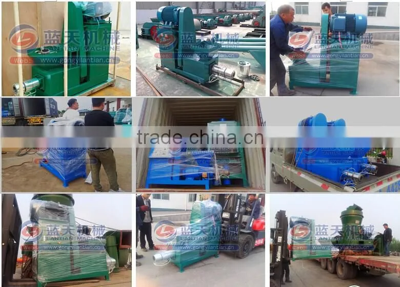 Specialize in energy saving machine wood briquette charcoal making machine