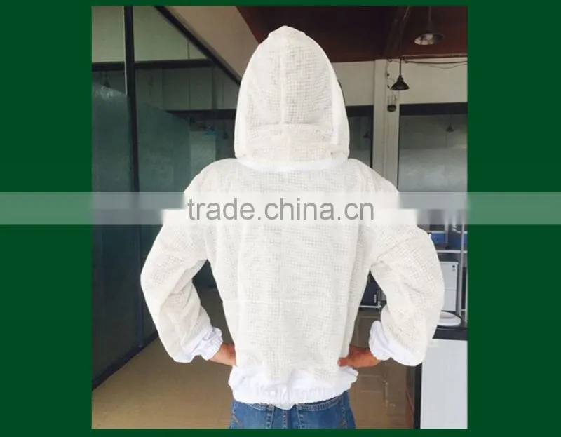 2017 Cotton Fancing Veil bee suits Honey protection Jumpsuit clothingsHigh Quality Ultra Breeze Ventilated Beekeeping Suits