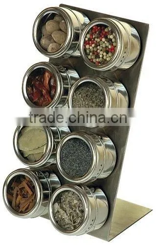 kitchen metal spice jar set spice canister sets