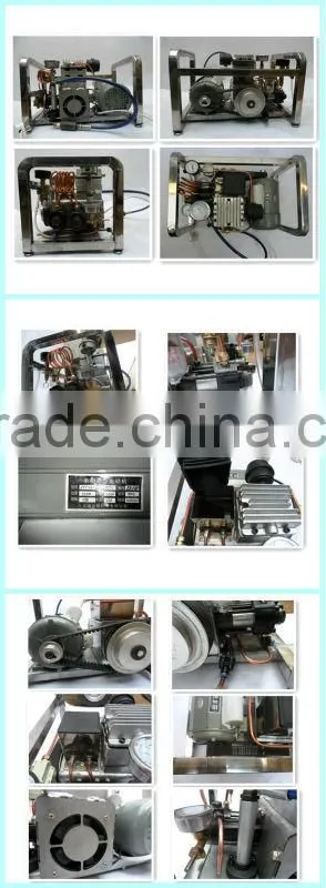 4500psi Small Type Three-level Air Compressor,30bar hp Air Compressor
