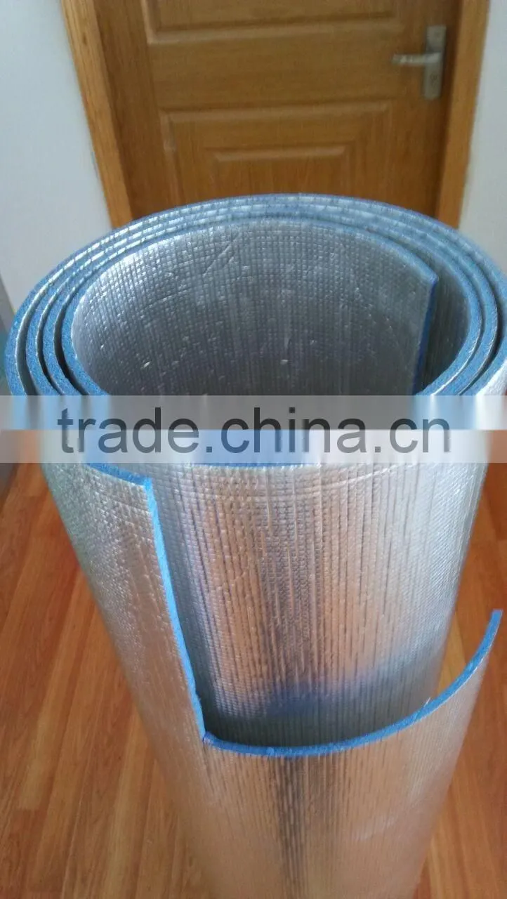 Attic and roof thermal Insulation Material reflective Aluminum foil radiant barrier for pipe