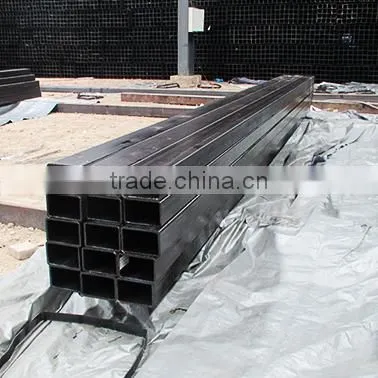 erw mild welded 250*250mm steel square tubing dimensions