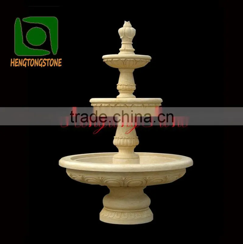 Three Tier Marble Fountain