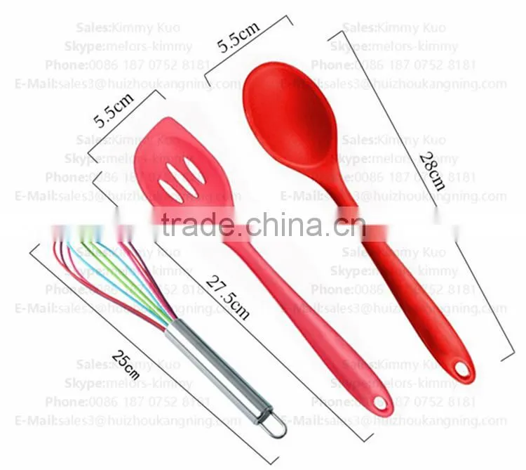 silicone cooking utensils set Silicone brush silicone Spatula