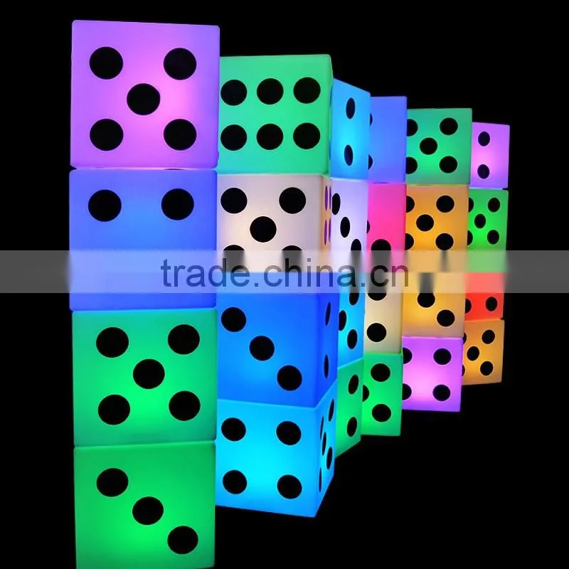 New product!!high tech product RGB color rechargeable waterproof led bar chair/led cube chair