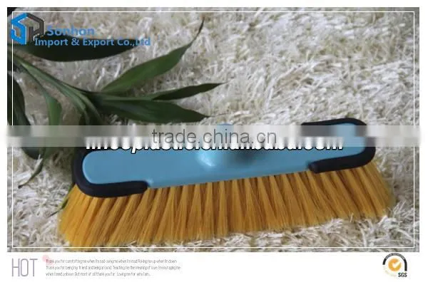 Low price plastic besom/ plastic broom with handle