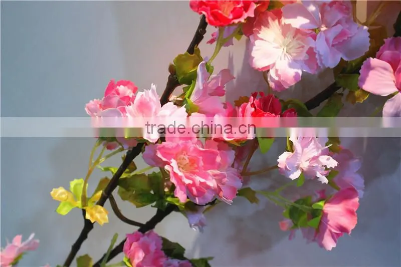 Pink artificial cherry blossom tree with competitive price