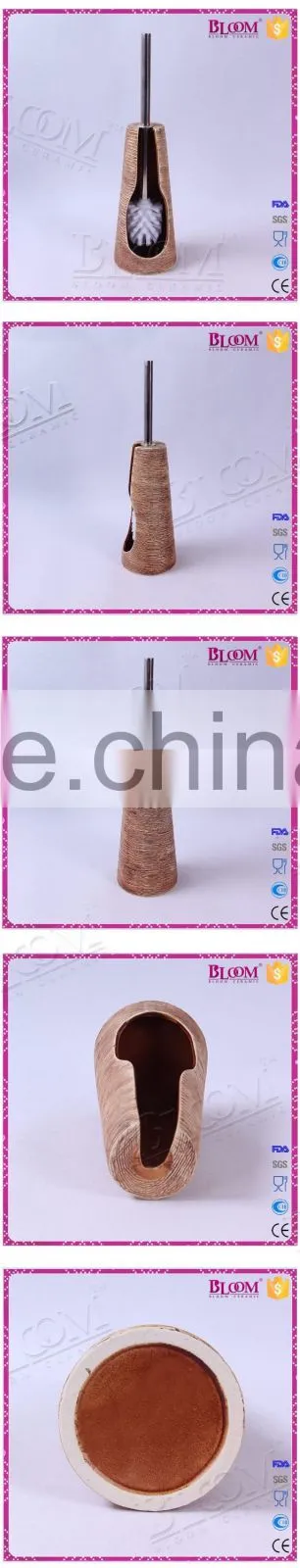 Special shape design custom toilet brush holder