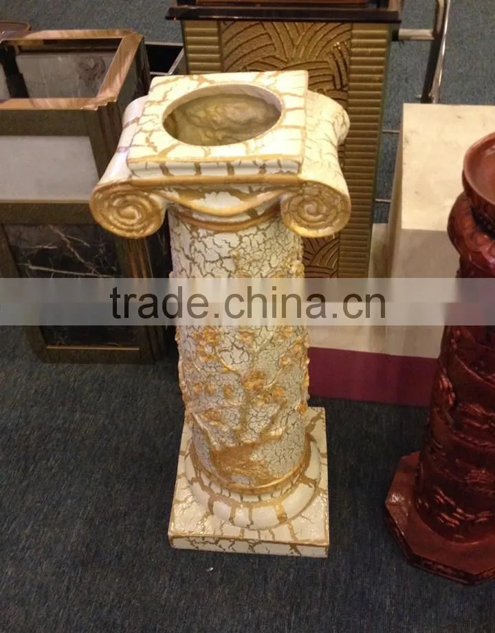 Decorative ashtray pillar Garden resin decoration