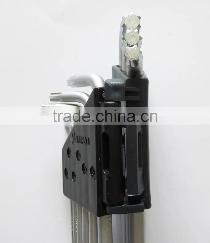 9PC Solid Star Key Wrench Set