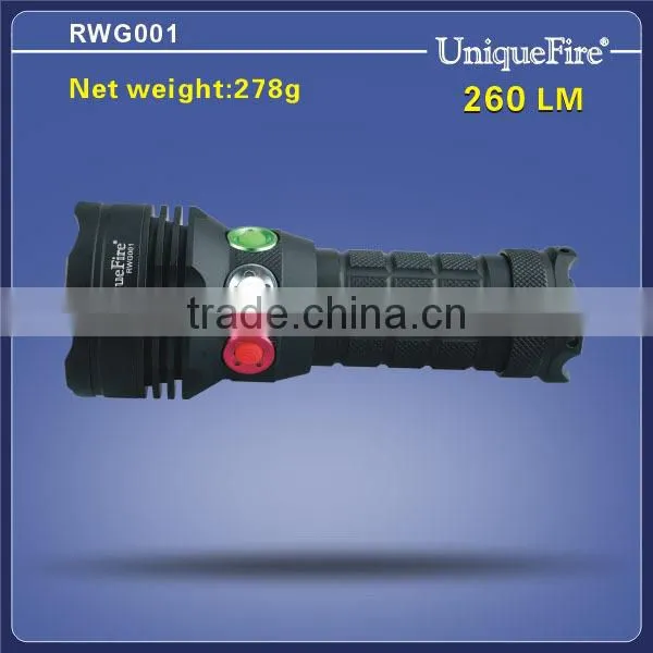 UniqueFire UF-RGW-001 aluminum car charge led usb torch light
