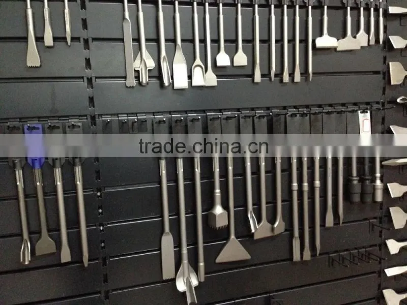 SDS steel wide flat wood carving chisel Power drill bit cranked stone chisel tiles floor