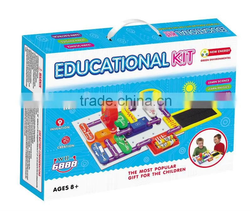 Best children science solar educational kit with CE