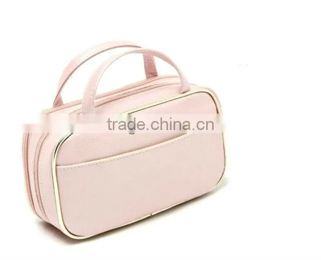 Elegent Handle Toiletry Kit Small Makeup Case