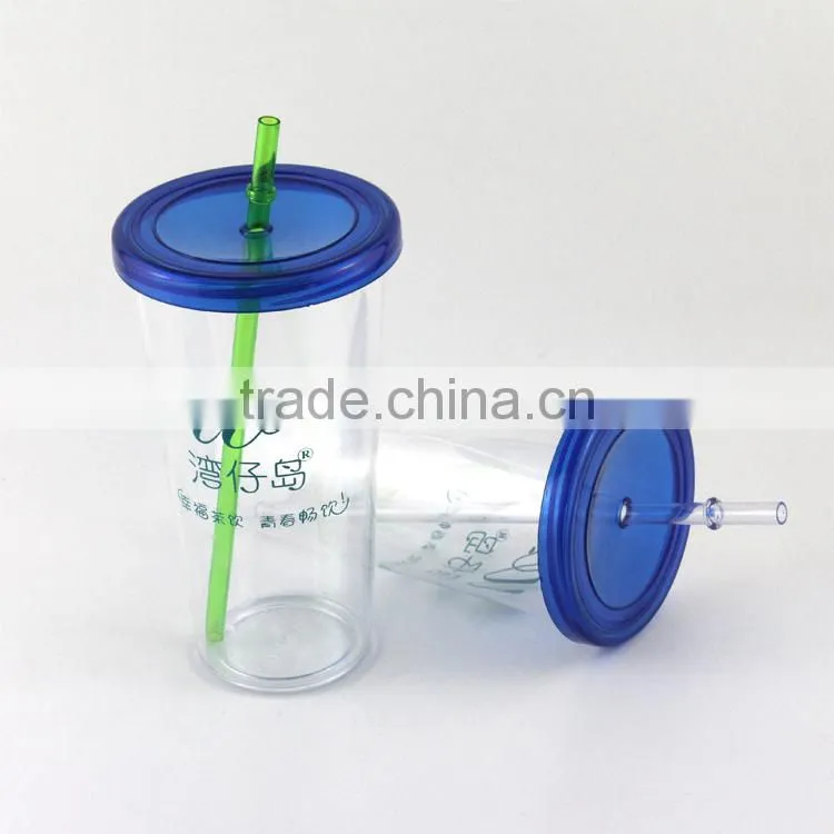 Wholesale Plastic Drinking Cups With Straws