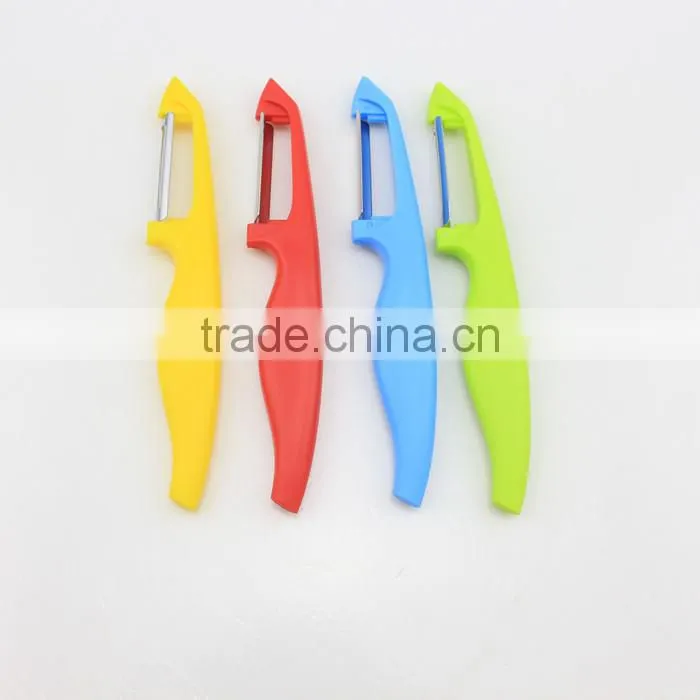 Colorful Handle Stainless Steel Blade Vegetable Peeler