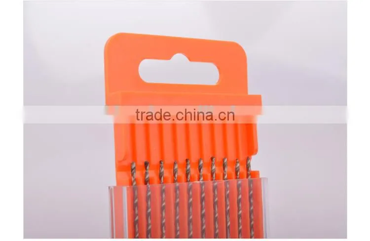 High speed steel fully ground twist drill bit