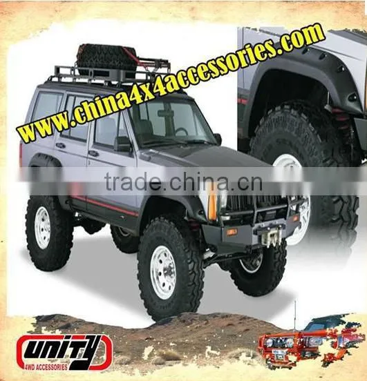 Hot Selling 4X4 accessories Wrangler XJ Fender Flares wheel guard