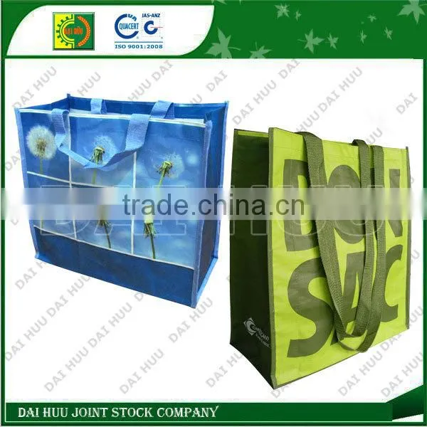 High quality PP woven shopping tote bag