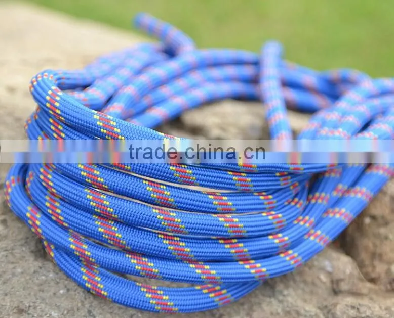 Outdoor rescue rope climbing safety rope climbing rope insurance escape rope wild walking equipment